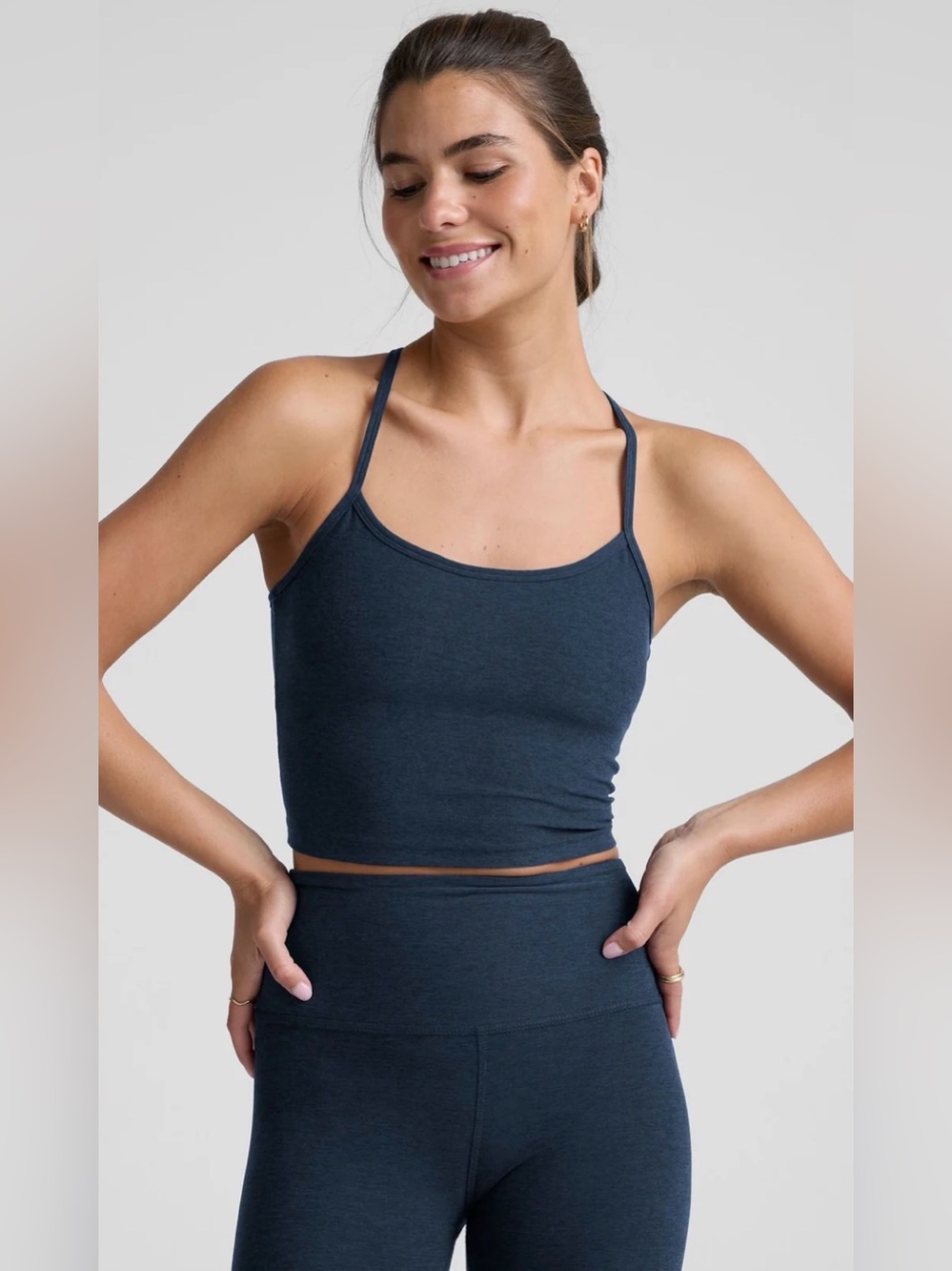 Beyond Yoga Spcedye Slim Racerback Cropped Tank